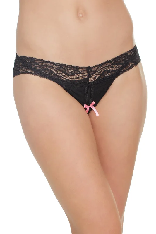 Risky Business Crotchless Thong