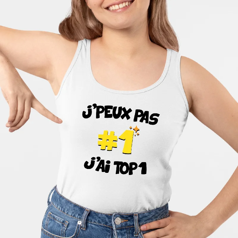 Débardeur Femme J'peux pas j'ai TOP1
