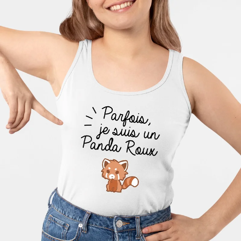 Débardeur Femme Panda roux