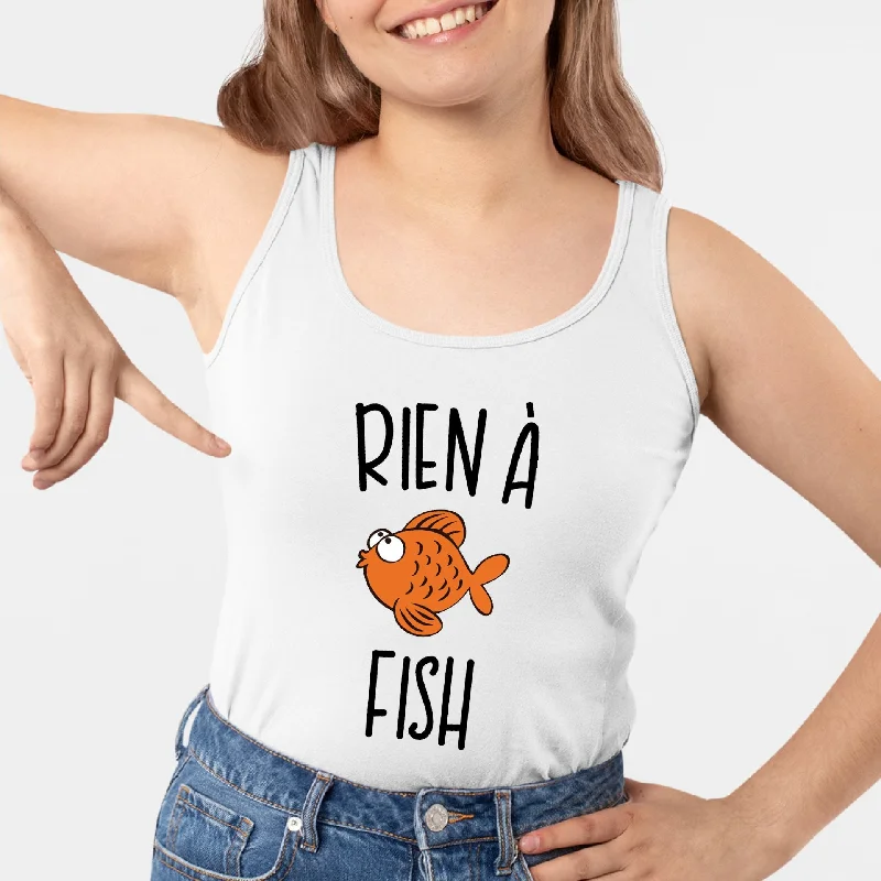 Débardeur Femme Rien à fish