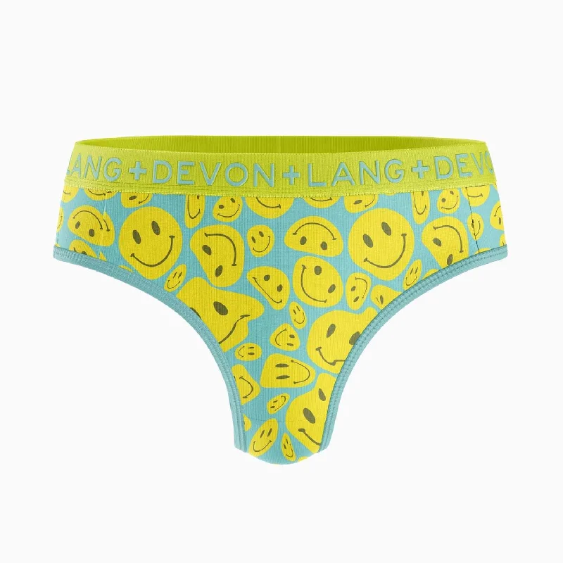Bria 2.0 Thong - Melting Smilies - WKNDRS