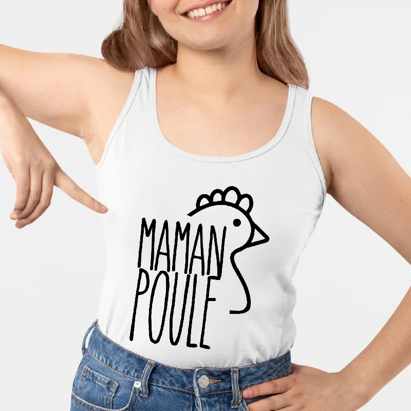 Débardeur Femme Maman poule