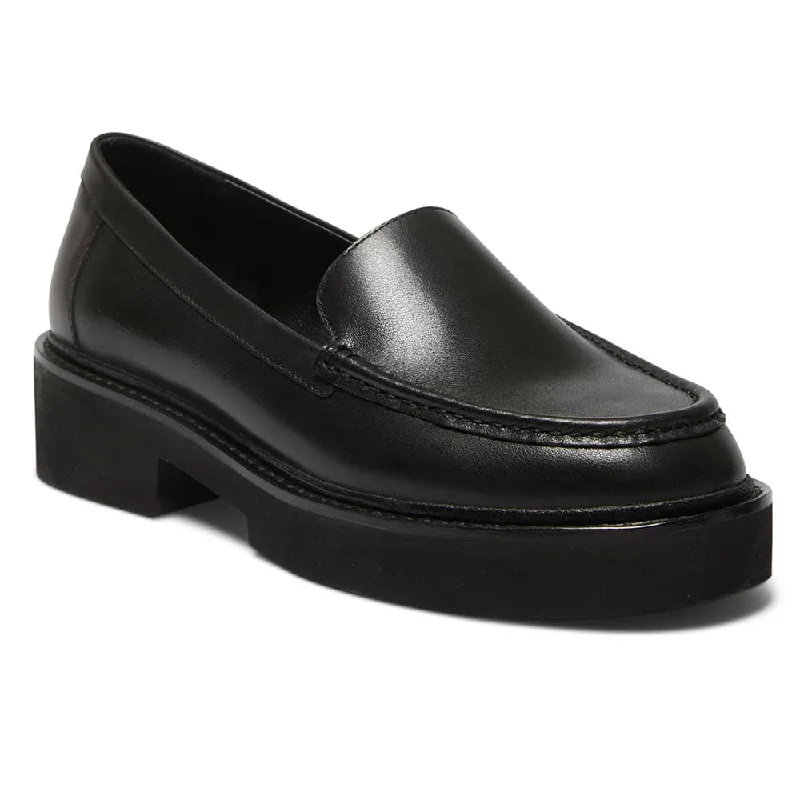 Abbott Loafer in Black Leather