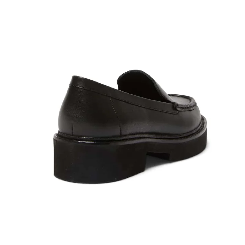 Abbott Loafer in Black Leather