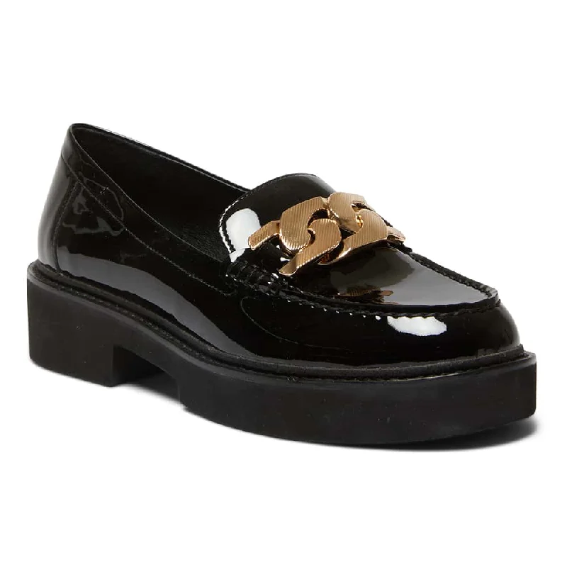 Admire Loafer in Black Patent