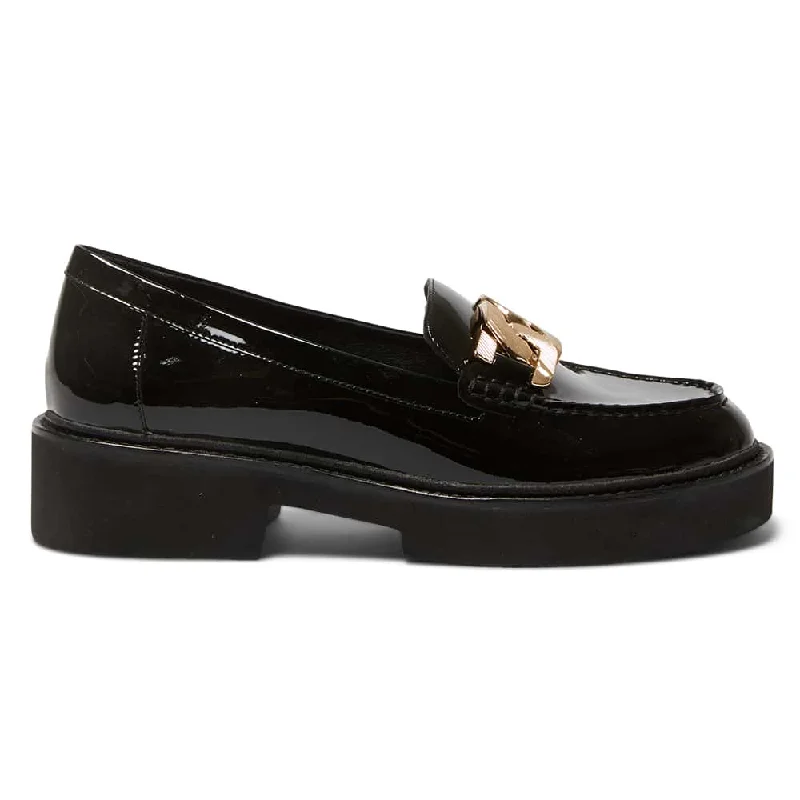 Admire Loafer in Black Patent