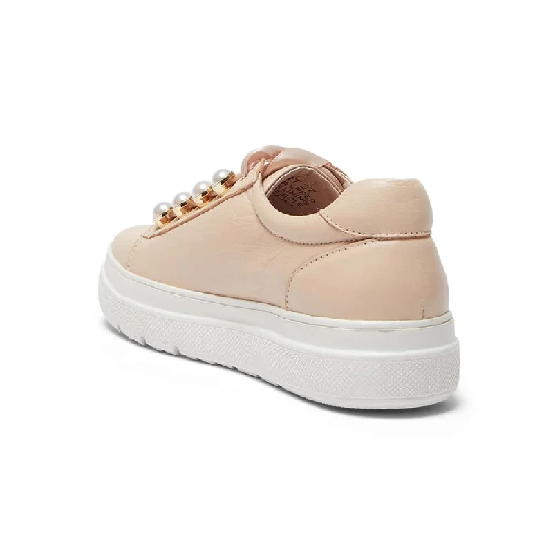 Bant Sneaker in Blush Leather