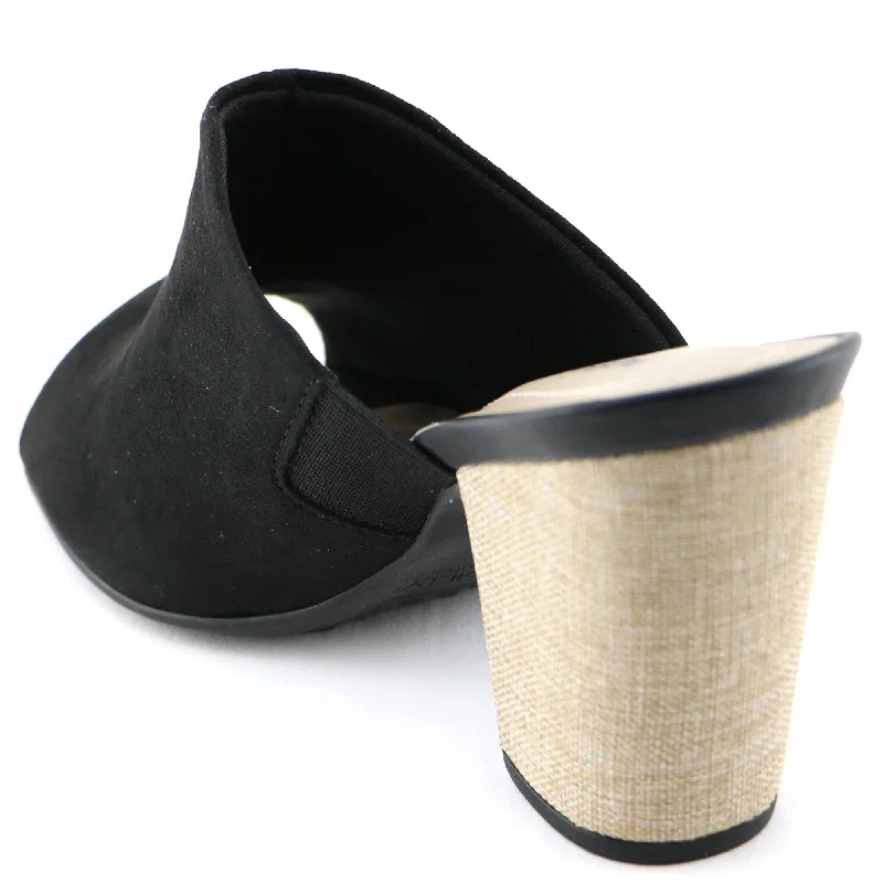 Black Heel Sandal (578.001)