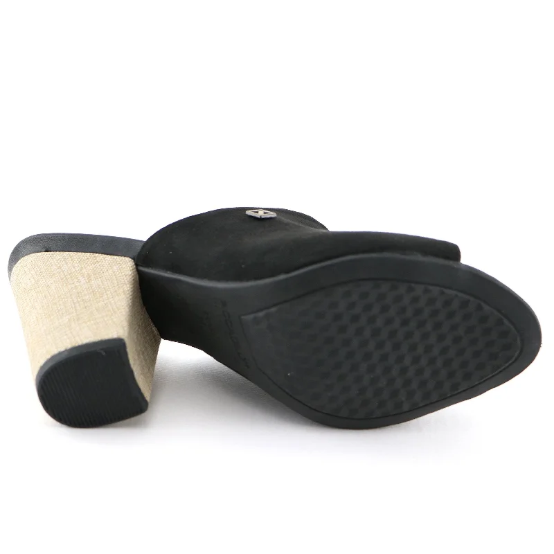 Black Heel Sandal (578.001)