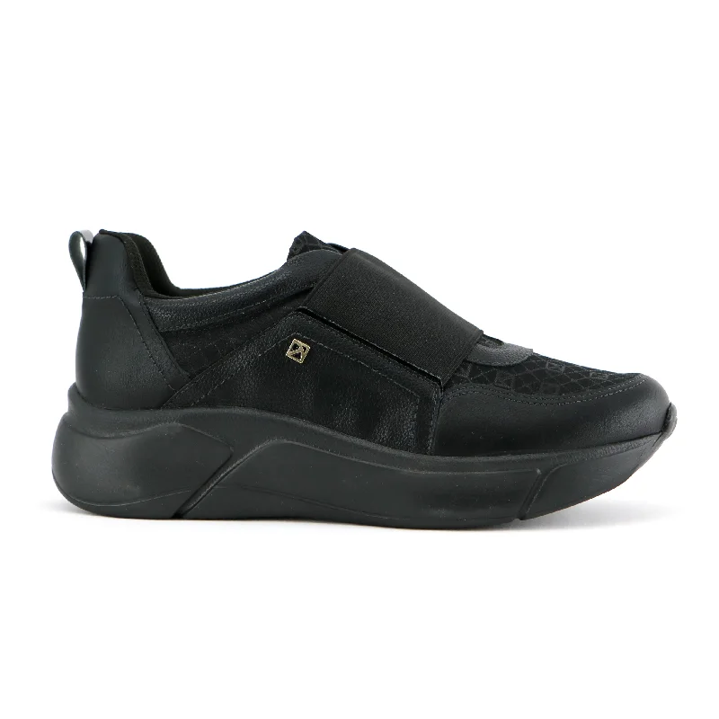 City Elastic Slip-On Kicks -Black (986.001)