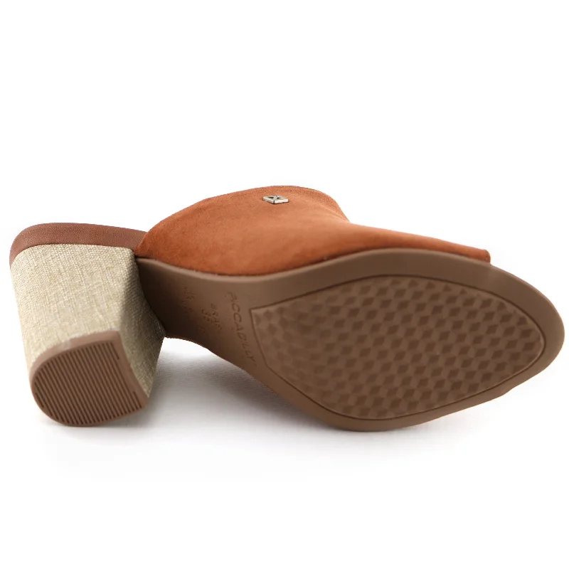 Brown Heel Sandal (578.001)