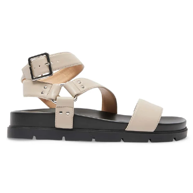 Cancun Sandal in Nude Smooth