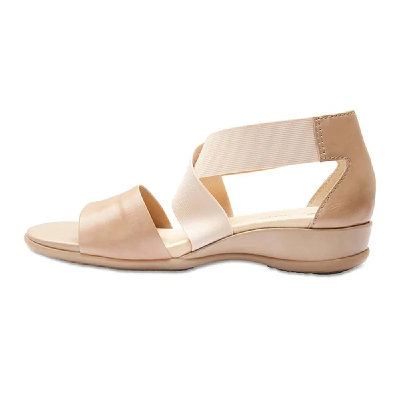 Chester Sandal in Nude Leather