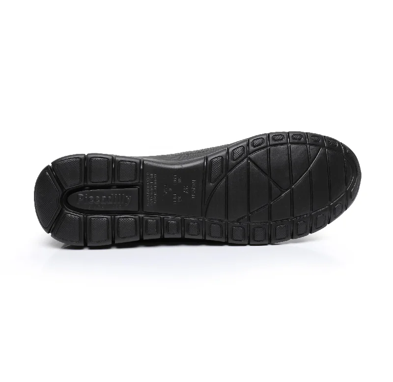 Black Croco Sneakers for Women (970.055)