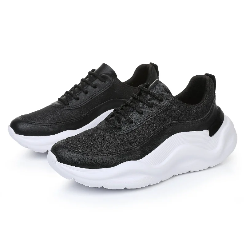 Flashy Chunky Sneakers - Black (939.004)