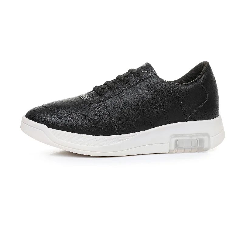 Piccadilly Black Women's Sneaker Shoe with Elastic Lace (953.002)