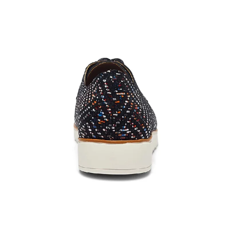 Deed Sneaker in Black Multi Leather