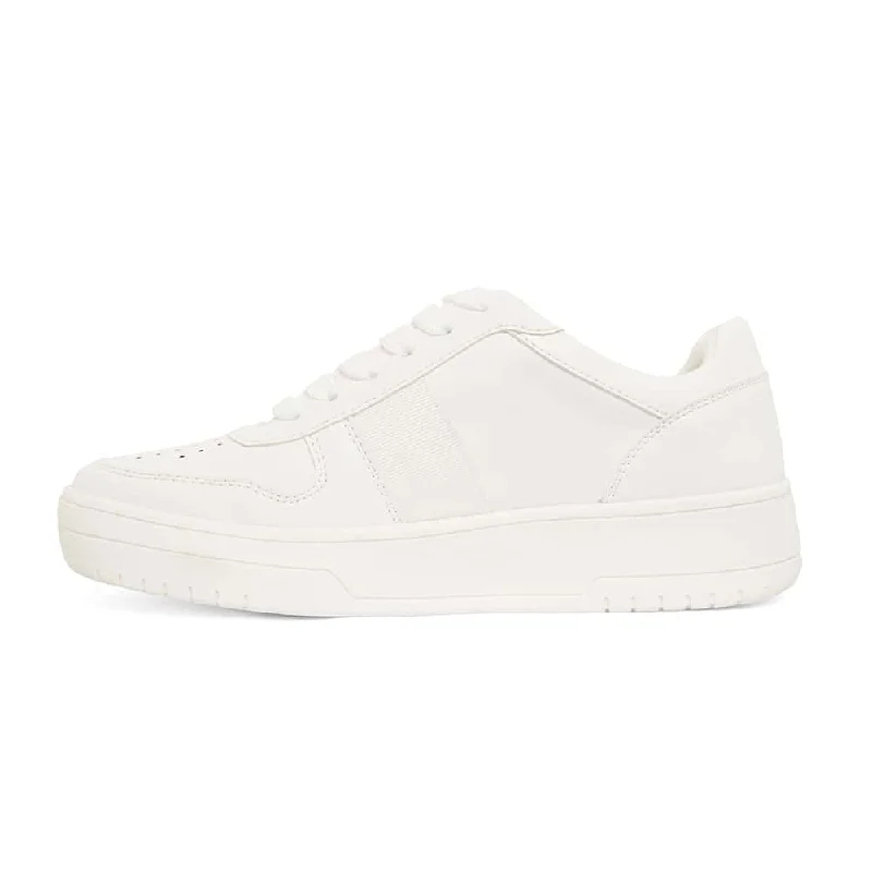 Frantic Sneaker in White Smooth