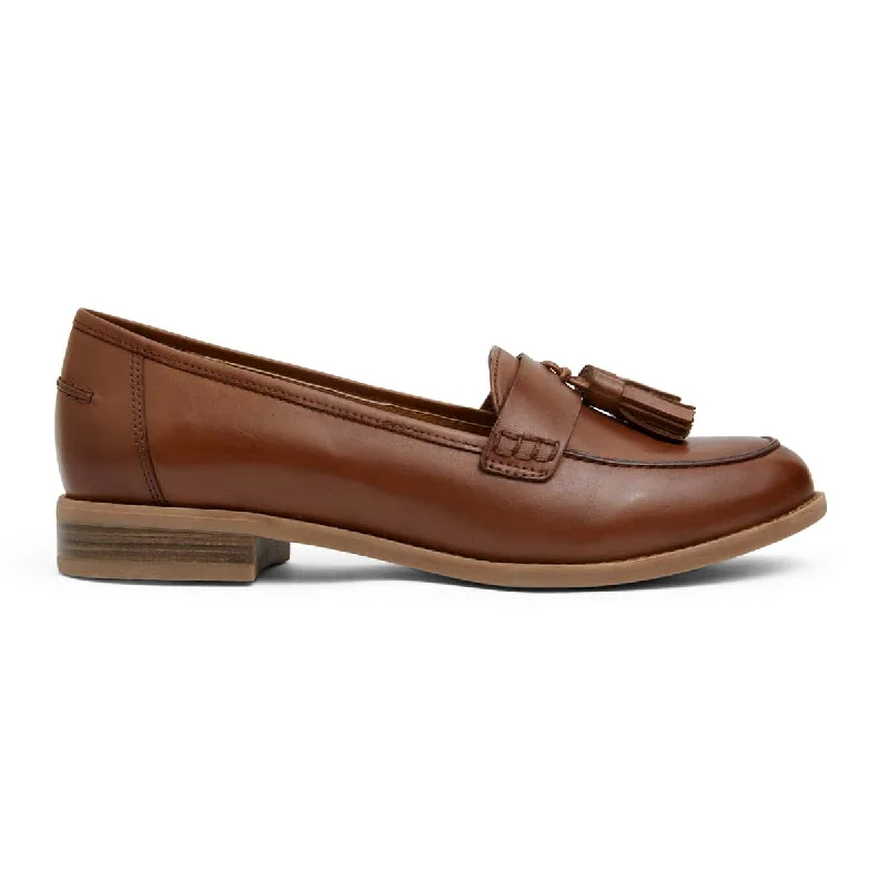 Gazebo Loafer in Cognac Leather