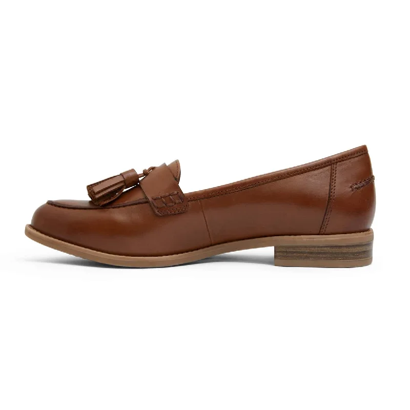 Gazebo Loafer in Cognac Leather