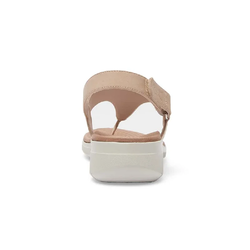 Lantern Wedge in Blush Diamante