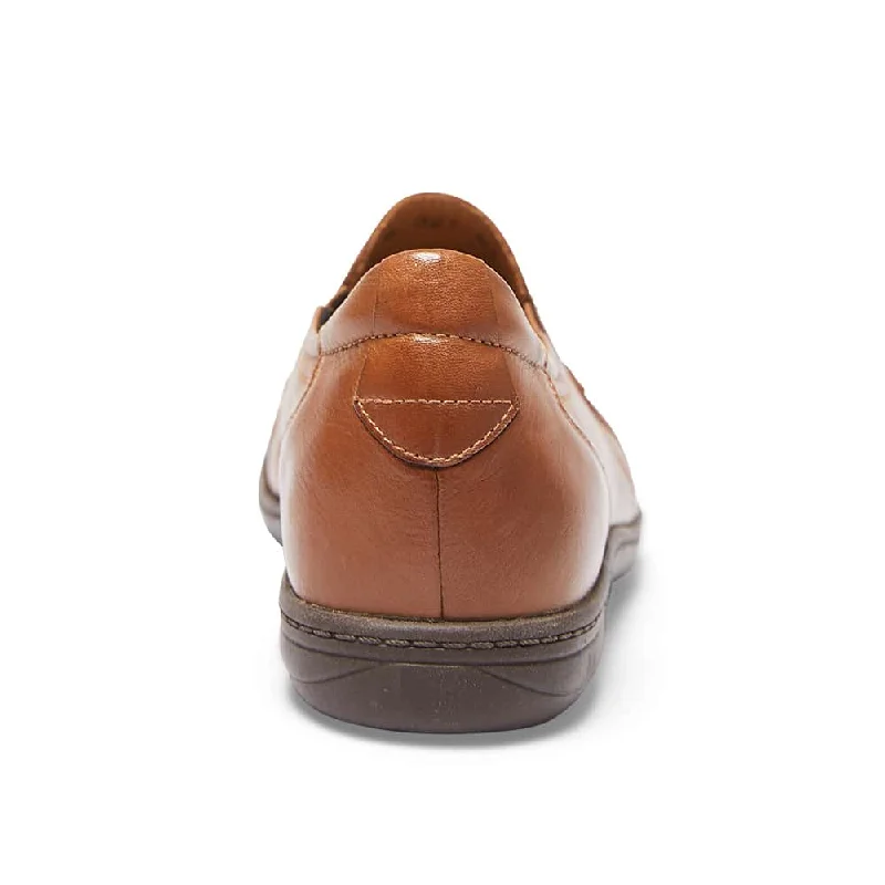 Latrobe Loafer in Mid Brown Leather