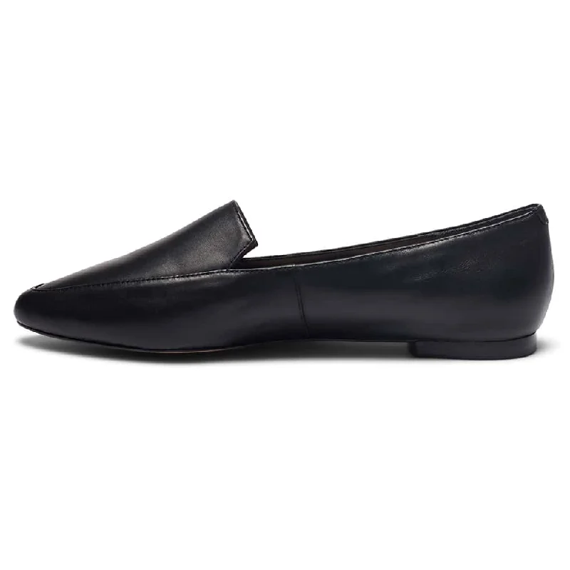 Leoni Loafer in Black Leather