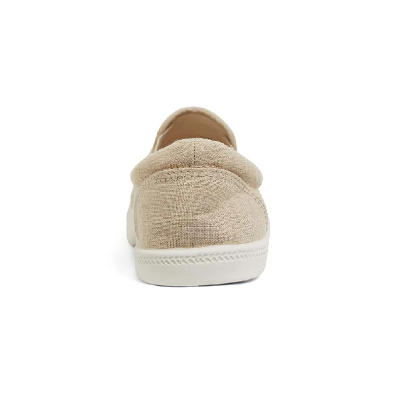 Lucky Sneaker in Natural Fabric