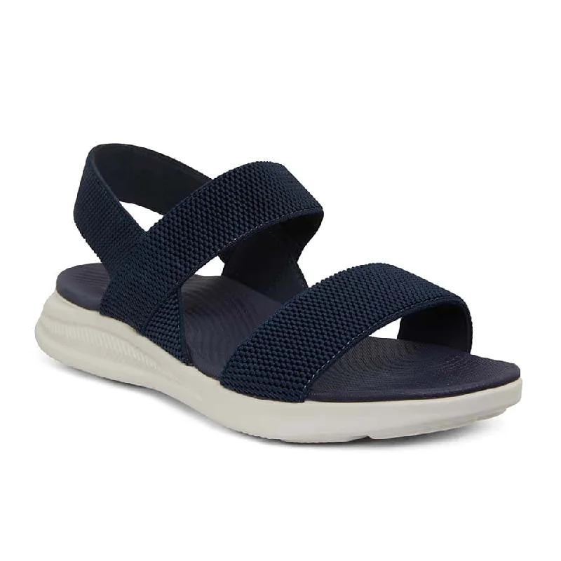 Mack Sandal in Navy