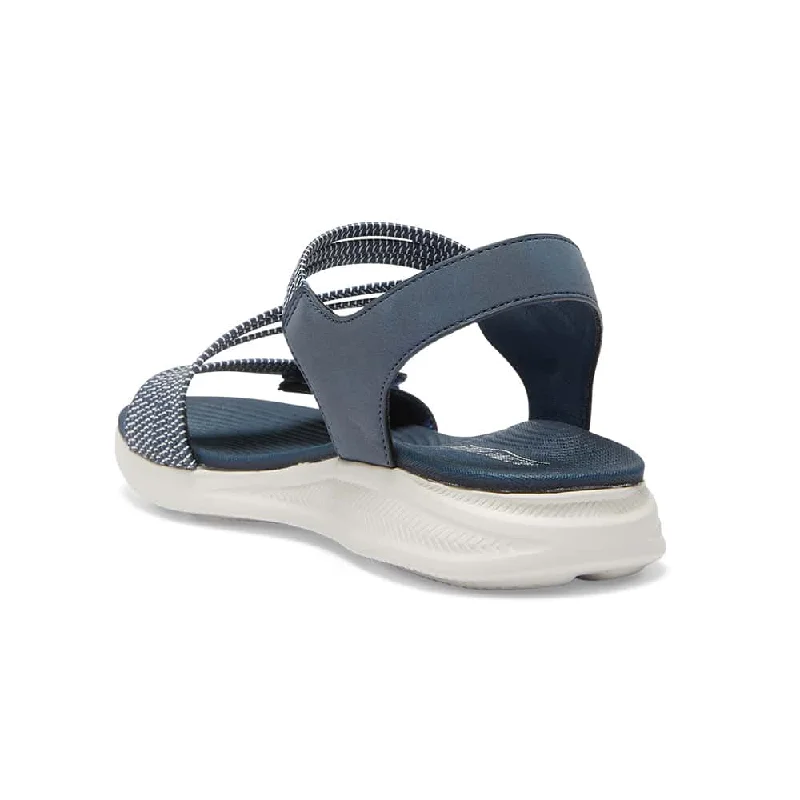 Neon Sandal in Navy