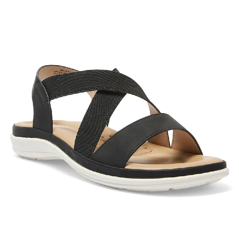 Radar Sandal in Black