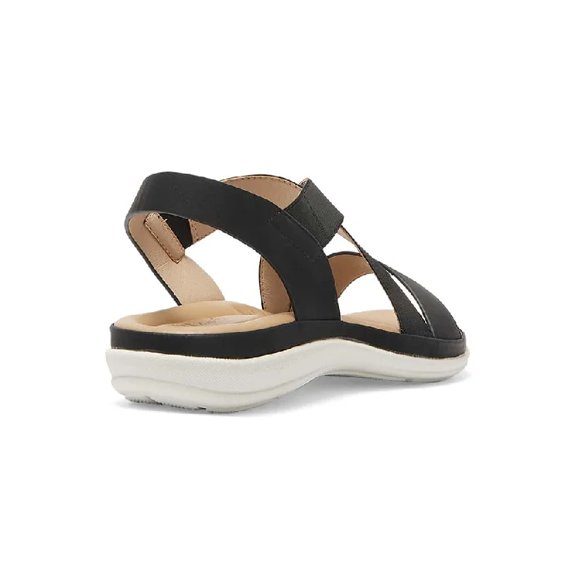 Radar Sandal in Black