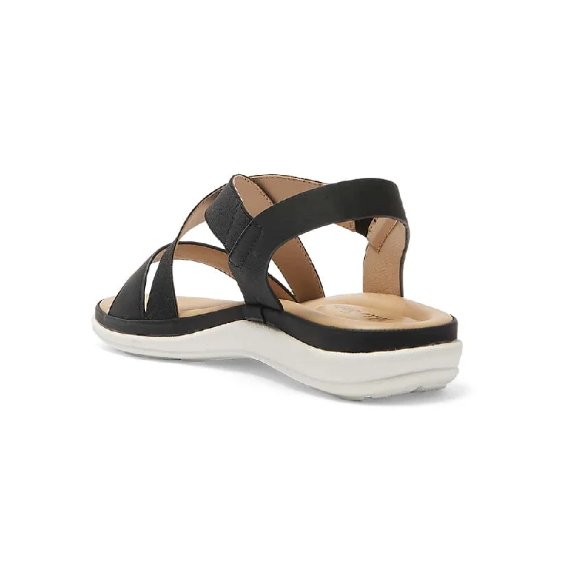 Radar Sandal in Black