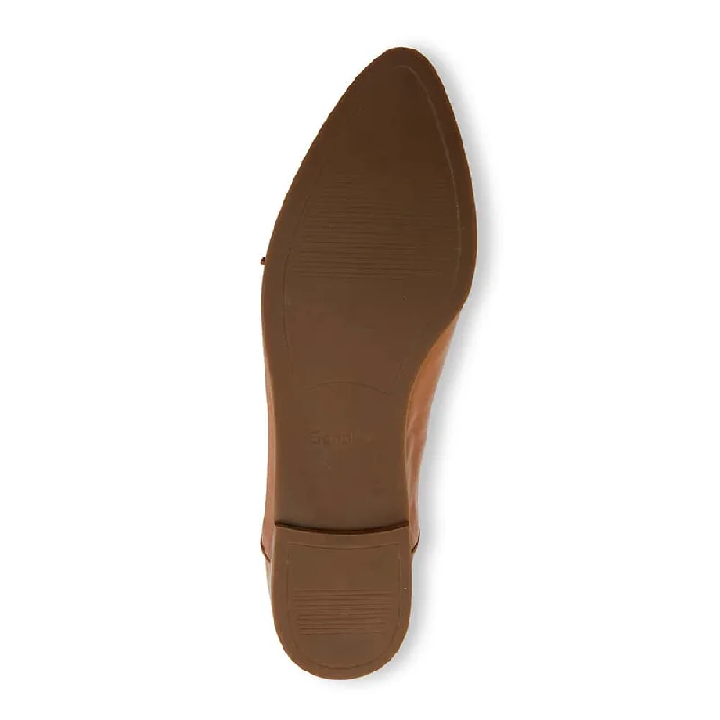 Random Loafer in Tan Leather