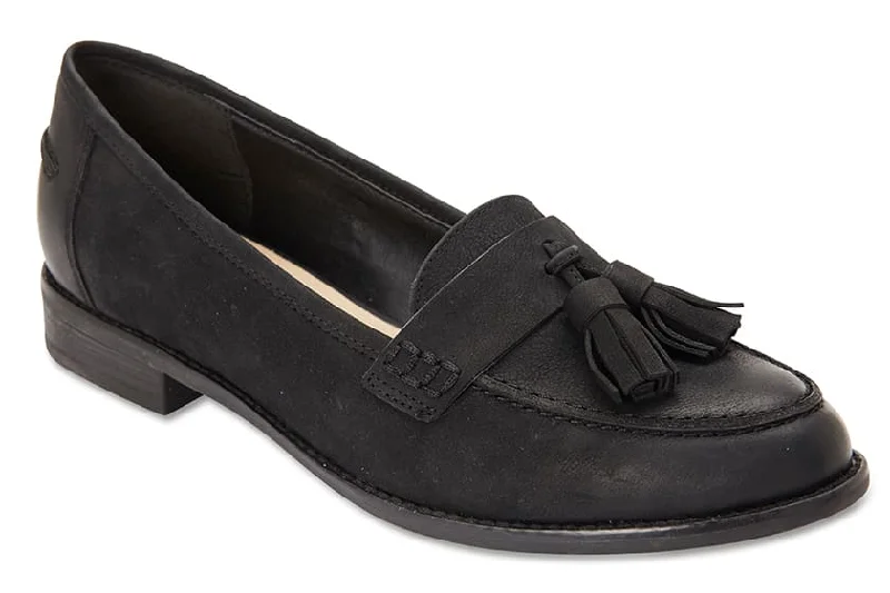 Rapture Loafer in Black Nubuck