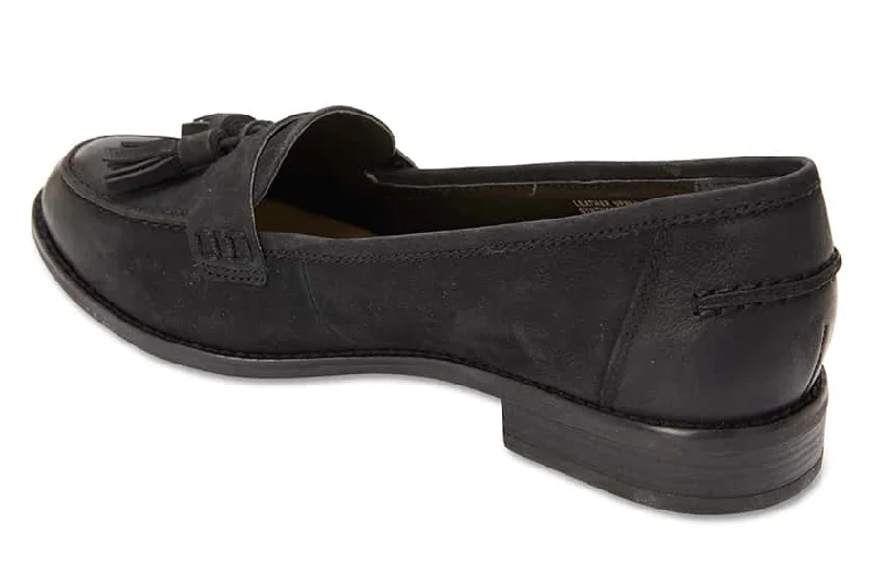 Rapture Loafer in Black Nubuck