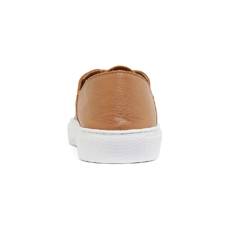 Rialto Sneaker in Tan Leather