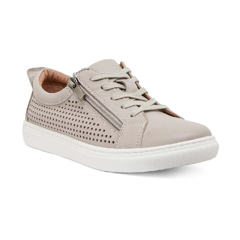 Rio Sneaker in Light Grey Leather