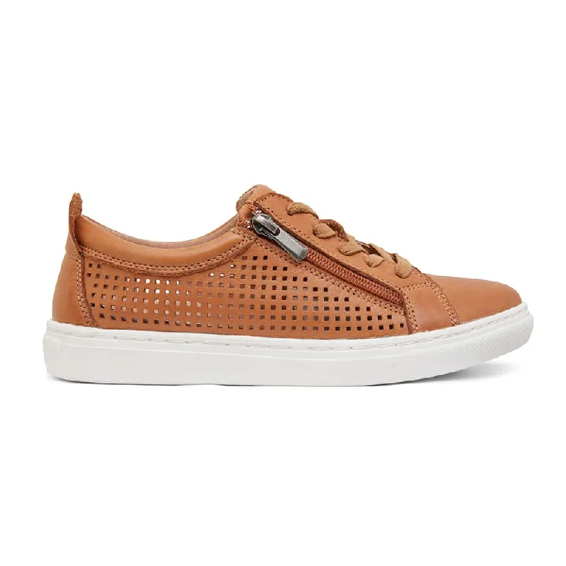 Rio Sneaker in Tan Leather