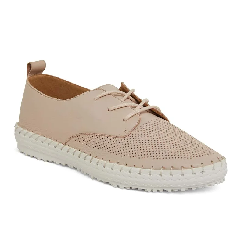 Ripley Sneaker in Blush Leather