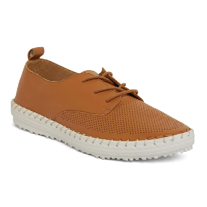 Ripley Sneaker in Tan Leather