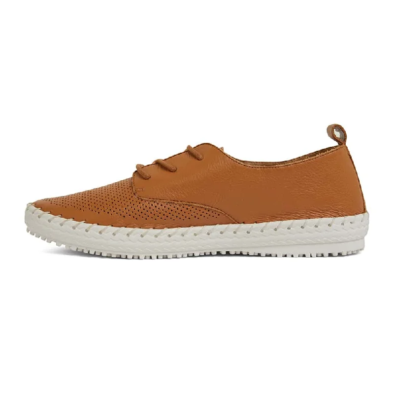 Ripley Sneaker in Tan Leather