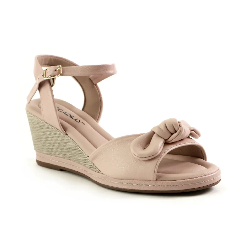 Rose Nude Sandals for Women (408.132)