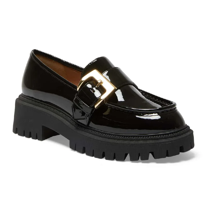 Sammy Loafer in Black Patent