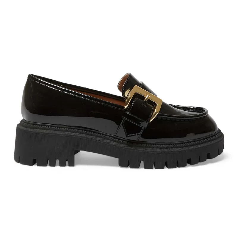 Sammy Loafer in Black Patent