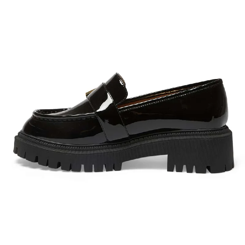 Sammy Loafer in Black Patent