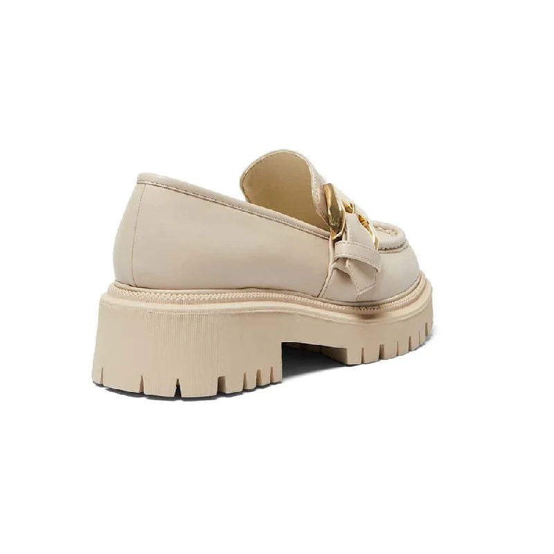 Sammy Loafer in Nude Smooth