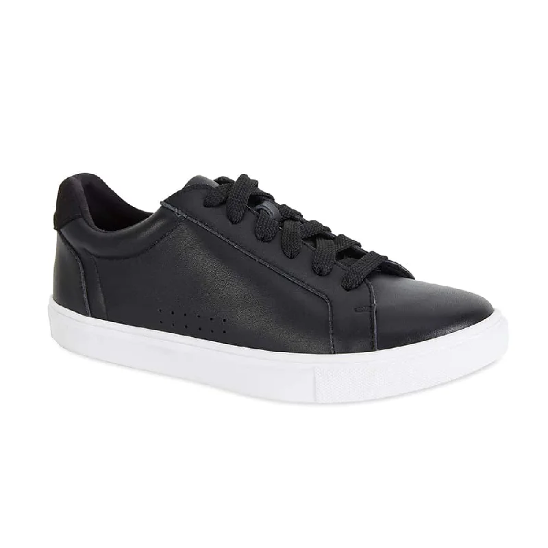 Serena Sneaker in Black Leather