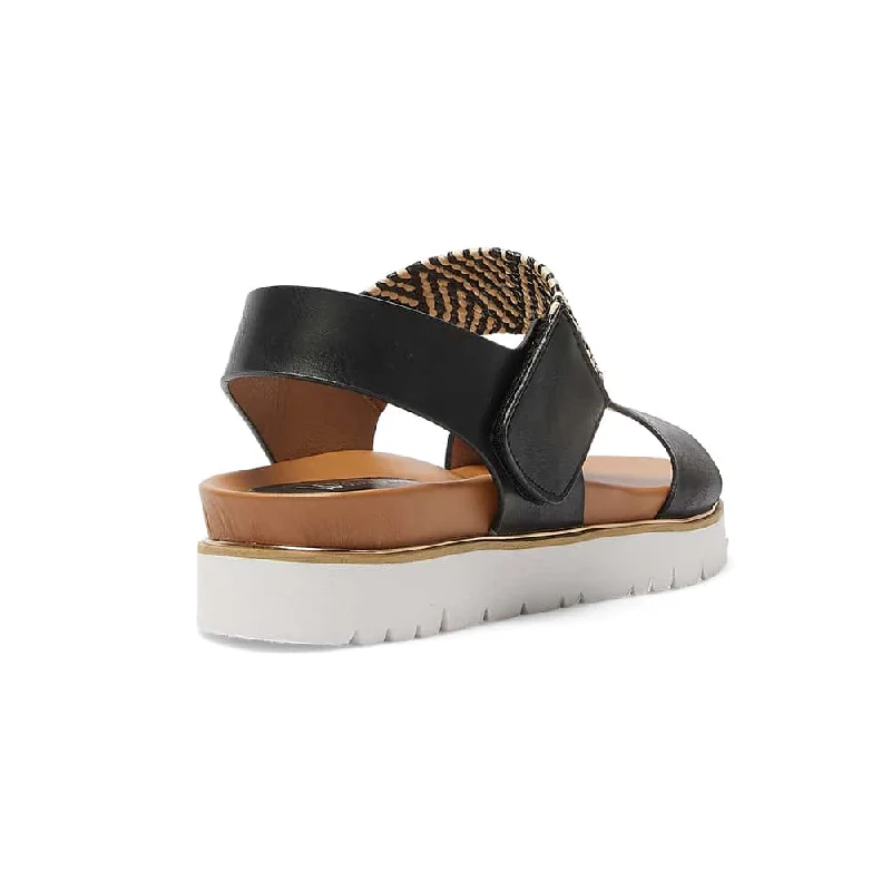 Sunset Sandal in Black Multi