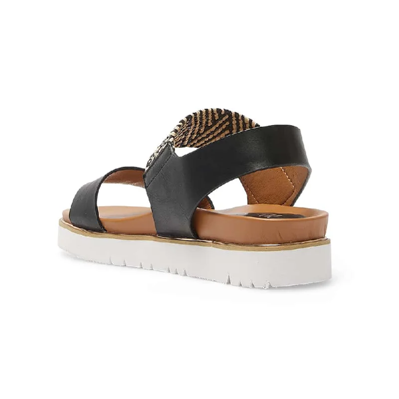 Sunset Sandal in Black Multi